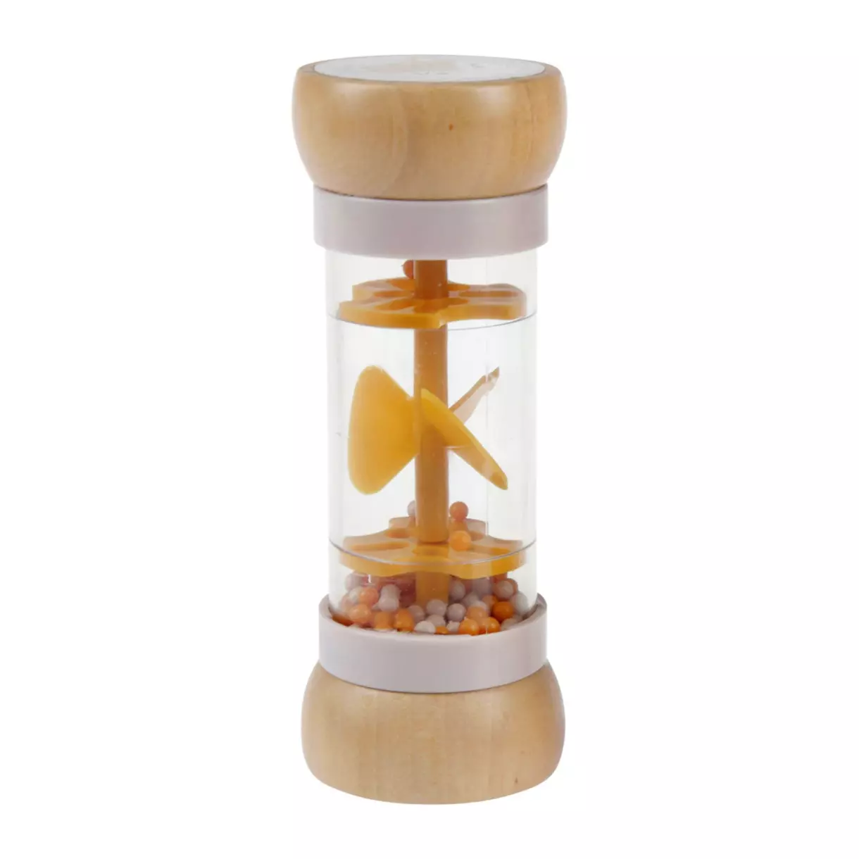eminza Baton de pluie Bois Lio Jaune