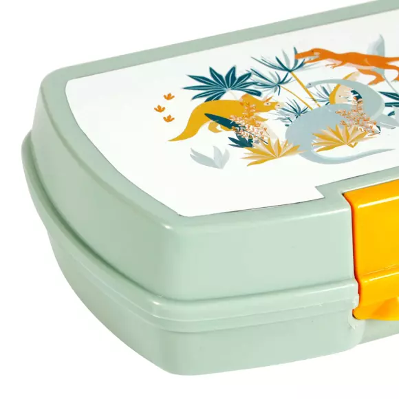 Eminza Boîte à Gouter Enfant (L17 Cm) Dino Vert