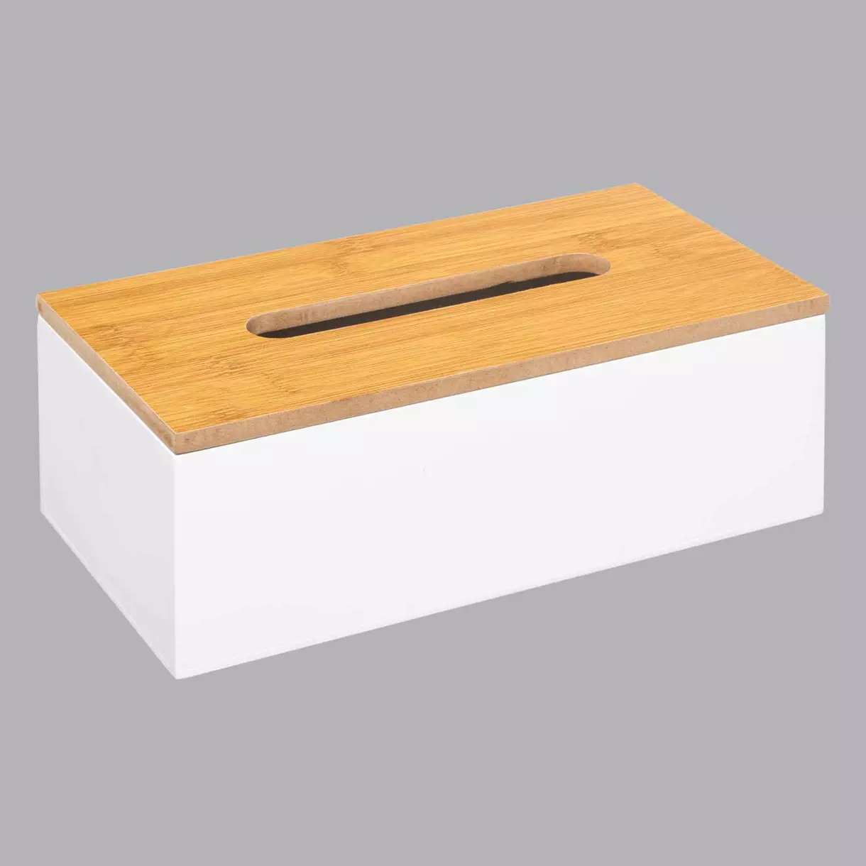 eminza Boite à mouchoirs Modern Blanc