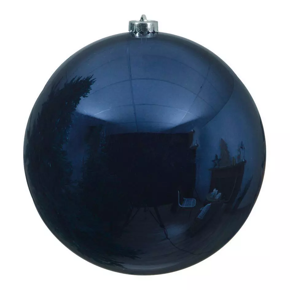 eminza Boule de Noël (D140 mm) Alpine Bleu nuit