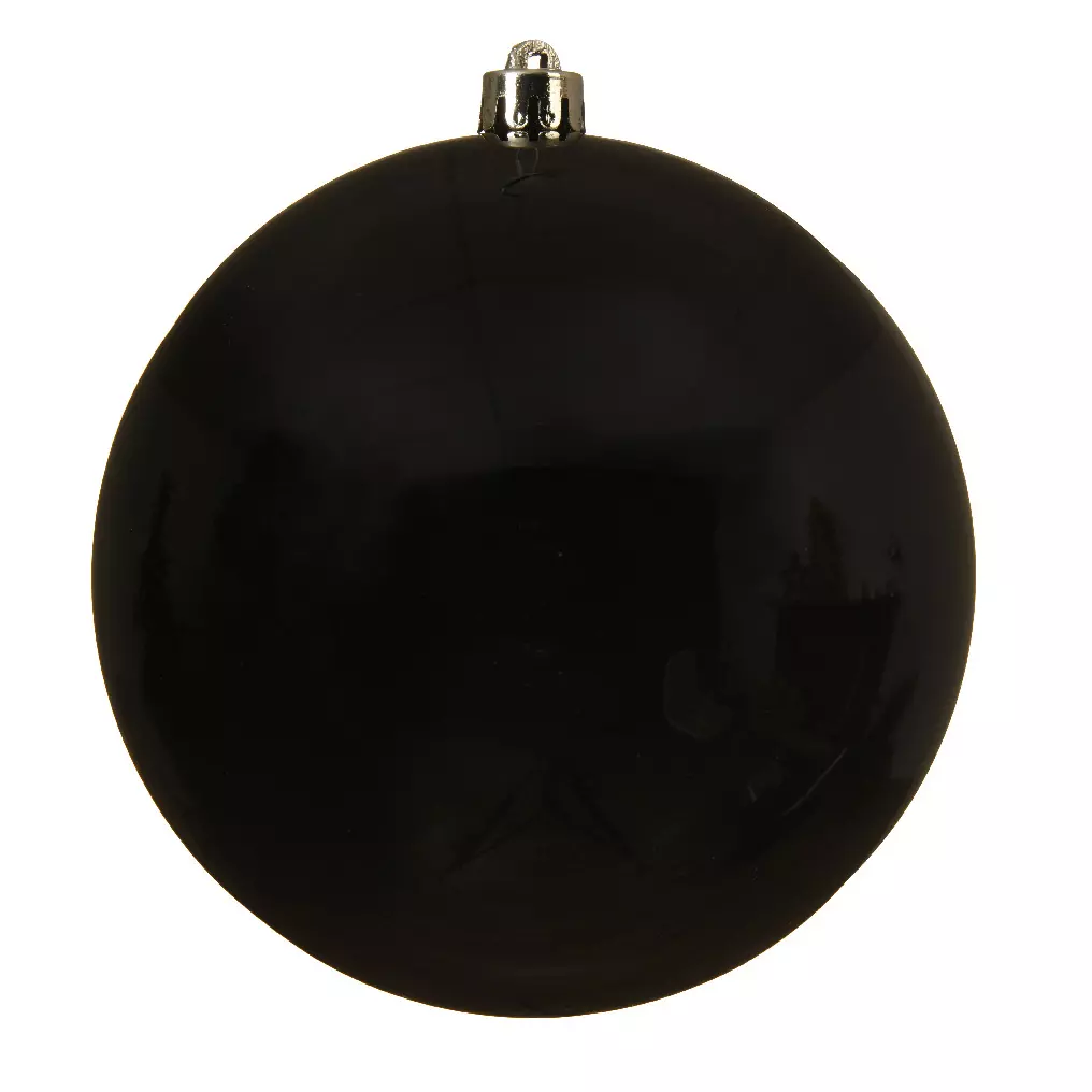 eminza Boule de Noël (D140 mm) Alpine Noir