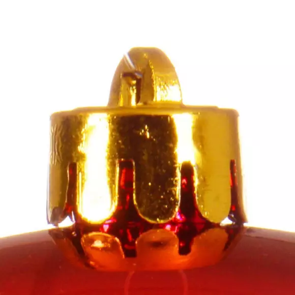 Eminza Boule De Noël (D140 Mm) Alpine Rouge
