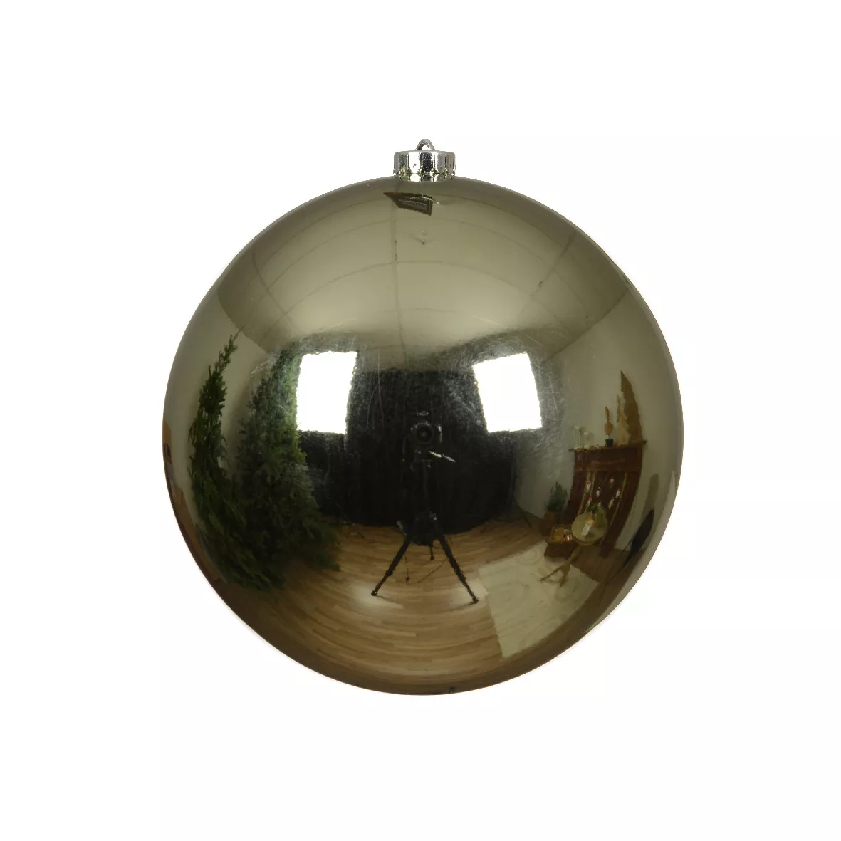 eminza Boule de Noël (D140 mm) Alpine Vert romarin