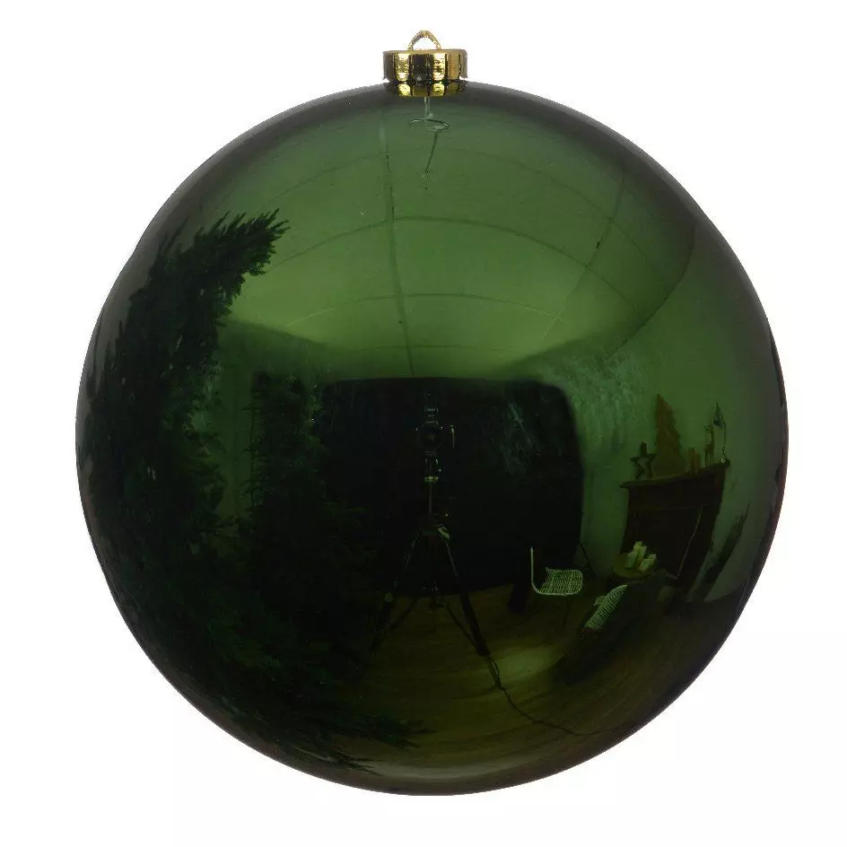 eminza Boule de Noël (D140 mm) Alpine Vert sapin