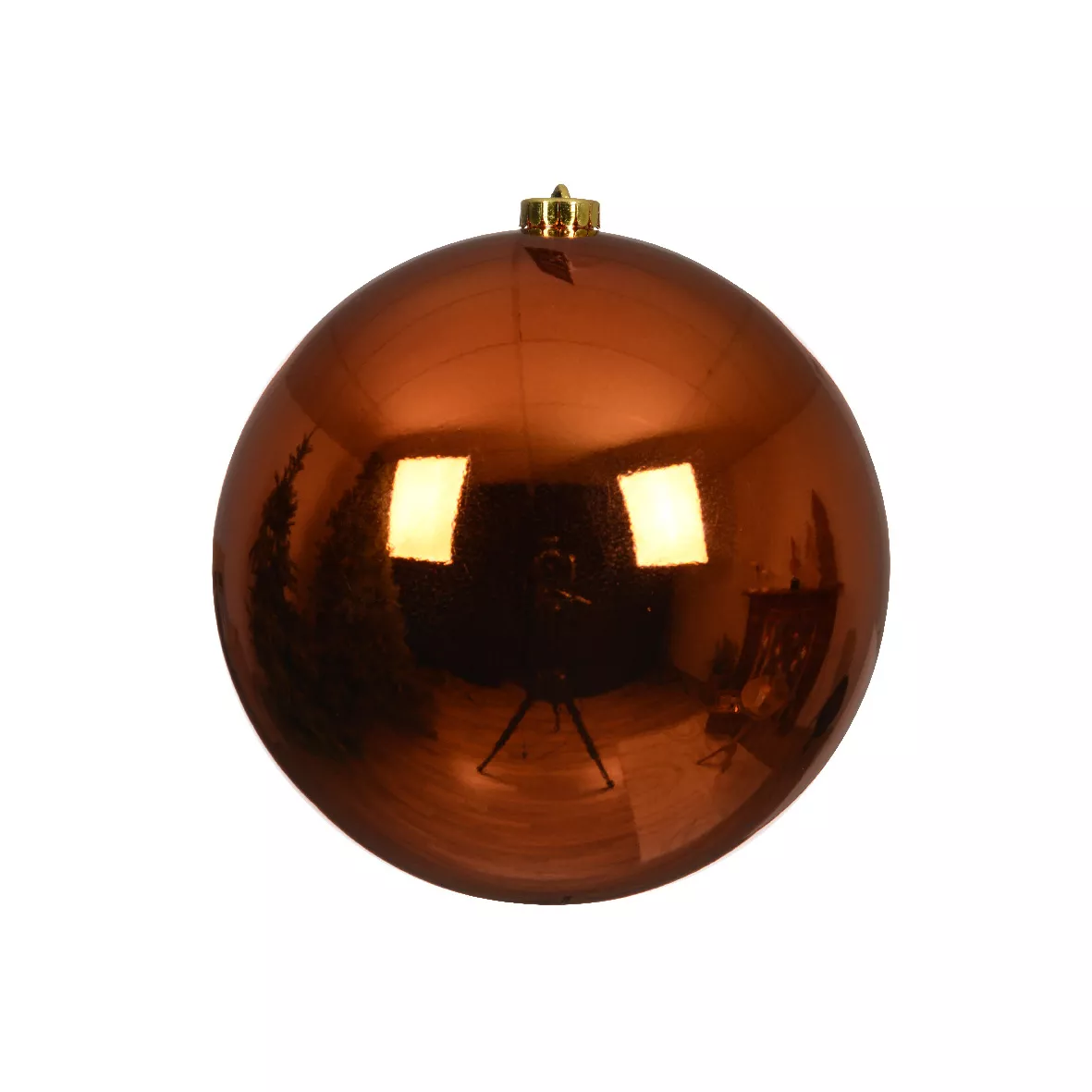 eminza Boule de Noël (D200 mm) Alpine Citrouille