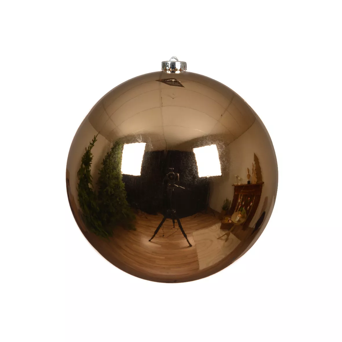 eminza Boule de Noël (D200 mm) Alpine Noix de pécan