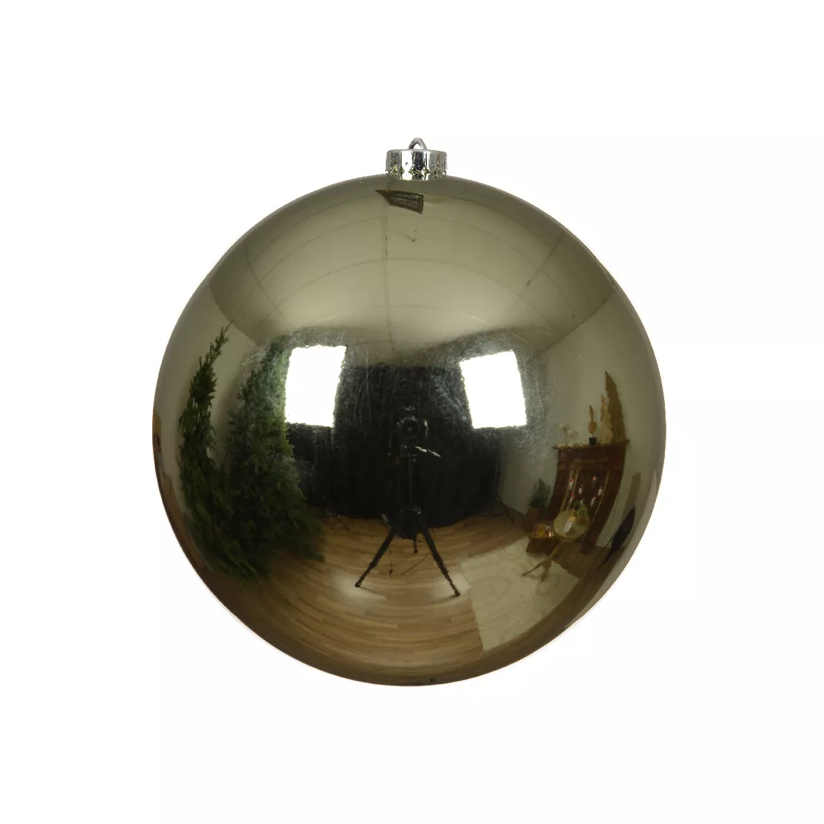 eminza Boule de Noël (D200 mm) Alpine Vert romarin
