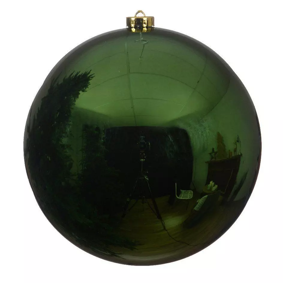 eminza Boule de Noël (D200 mm) Alpine Vert sapin