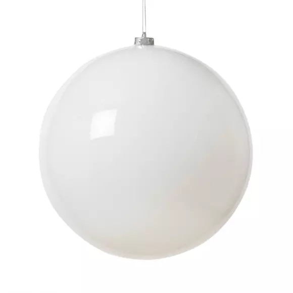 Eminza Boule De Noël (D250 Mm) New Alpine Blanc