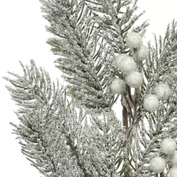 Eminza Branche De Sapin (52 Cm) St-Moritz Enneigé