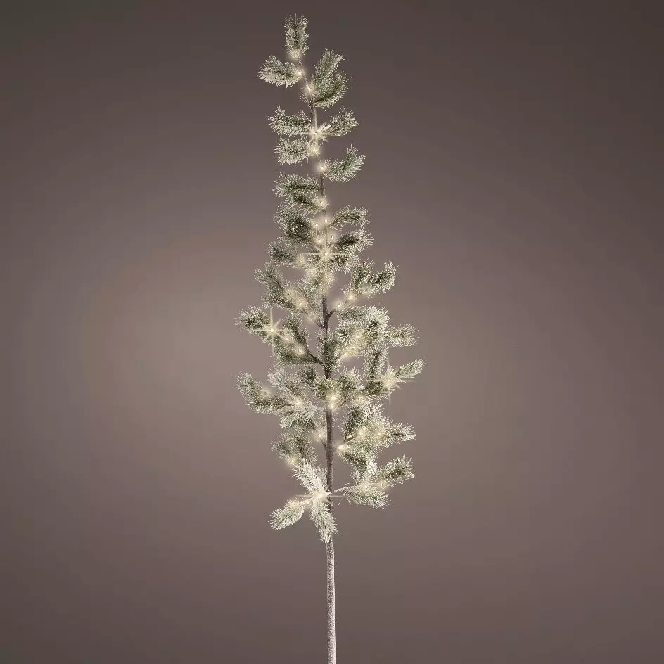 eminza Branche lumineuse (H180 cm) Pin Blanc chaud