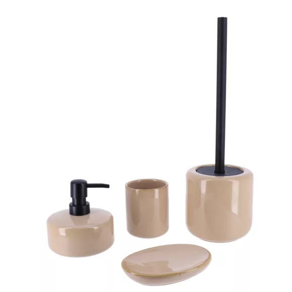 Eminza Brosse WC Grès Laqué Season Color Beige