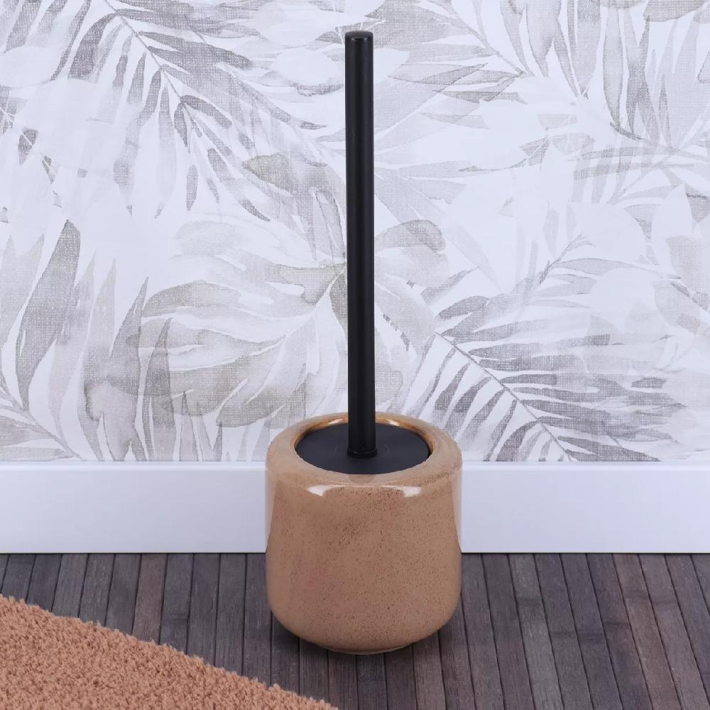 eminza Brosse WC grès laqué Season Color Caramel
