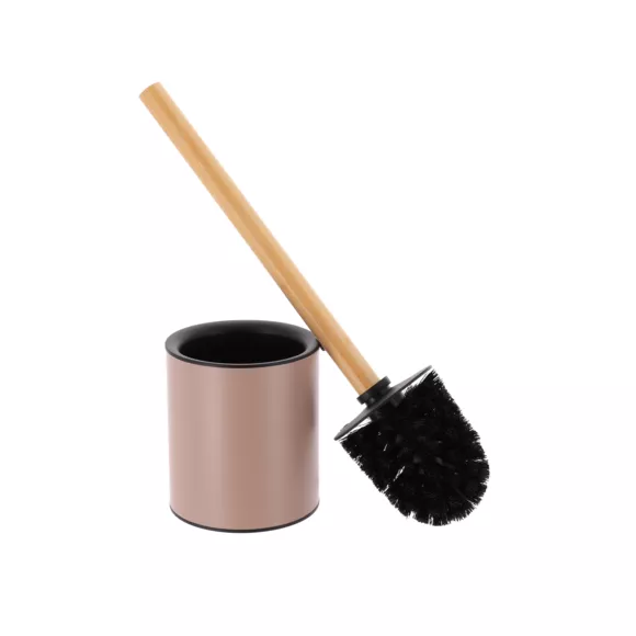 Eminza Brosse WC Métal Purebamboo Cappuccino