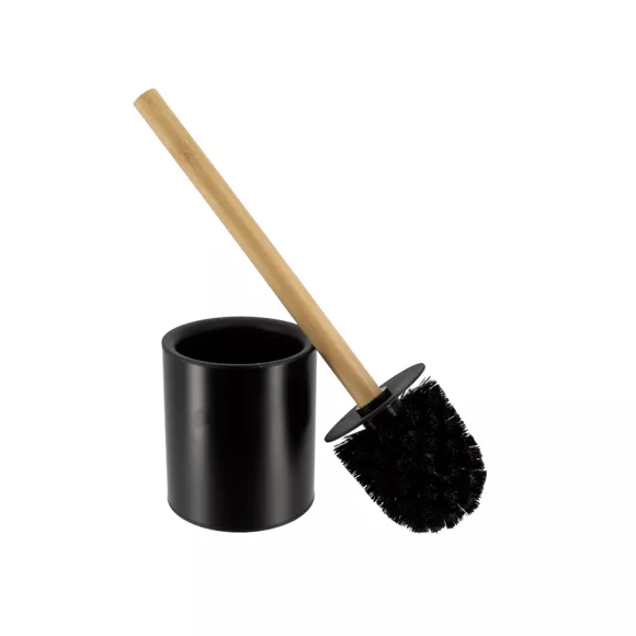 Eminza Brosse WC Métal Purebamboo Noir
