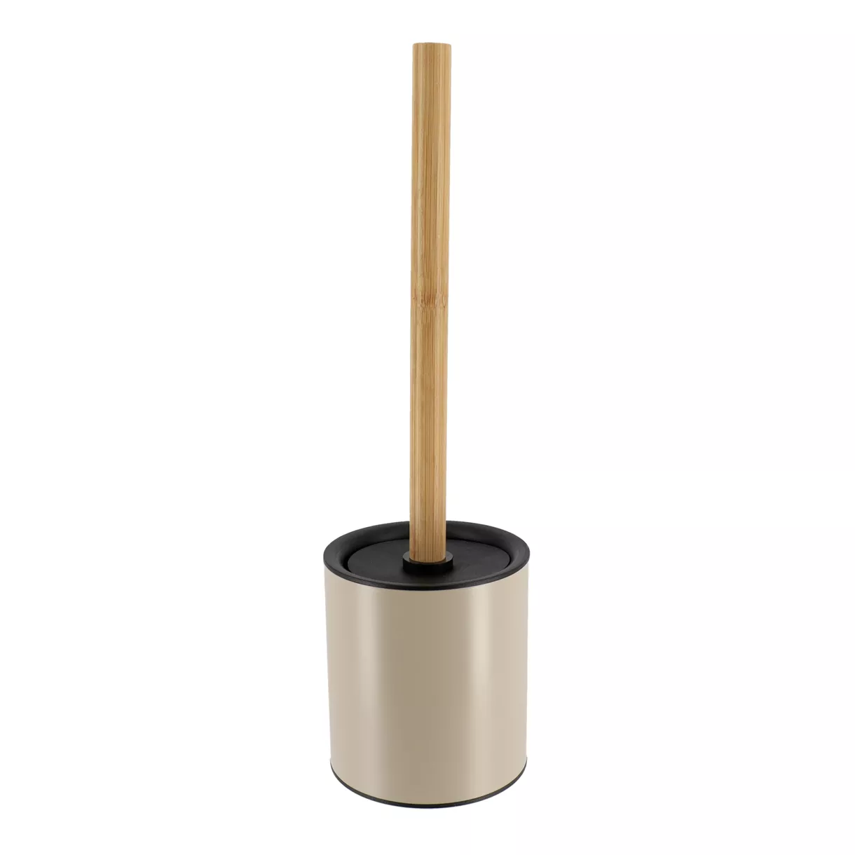 eminza Brosse WC métal Purebamboo Taupe