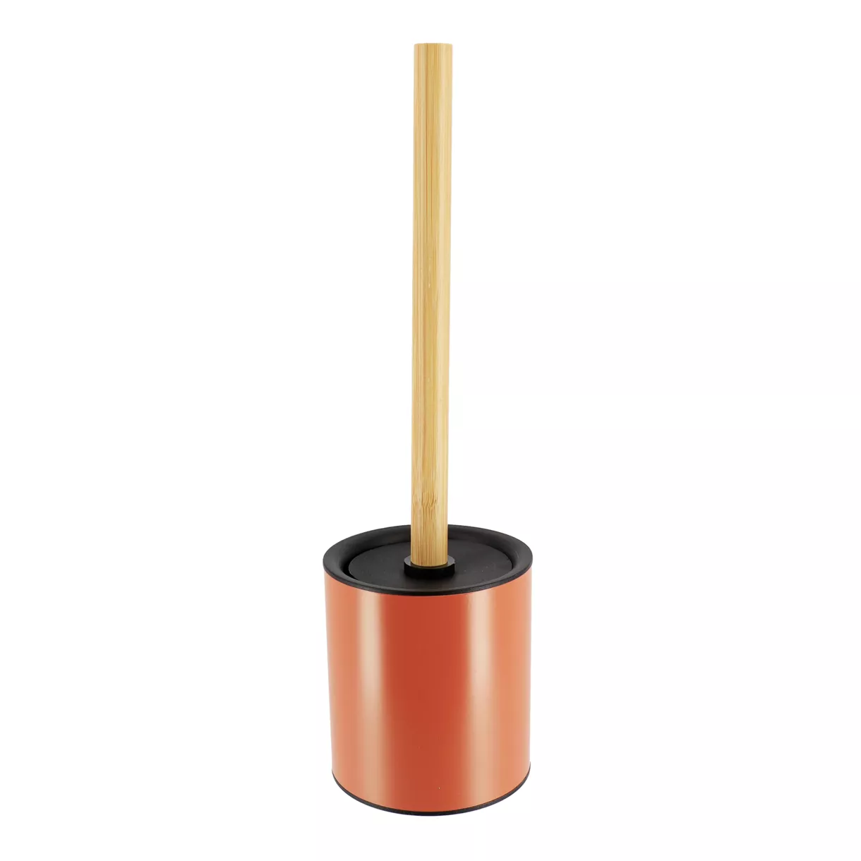 eminza Brosse WC métal Purebamboo Terracotta
