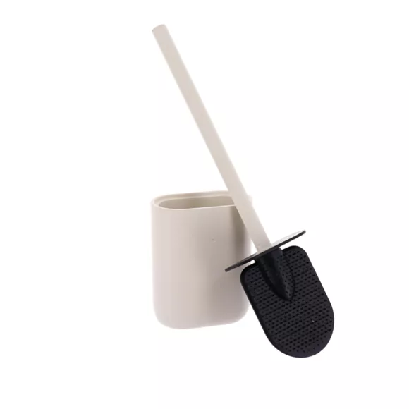 Eminza Brosse WC Ovale Japandi Beige