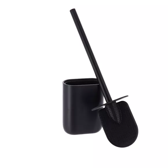 Eminza Brosse WC Ovale Japandi Noir