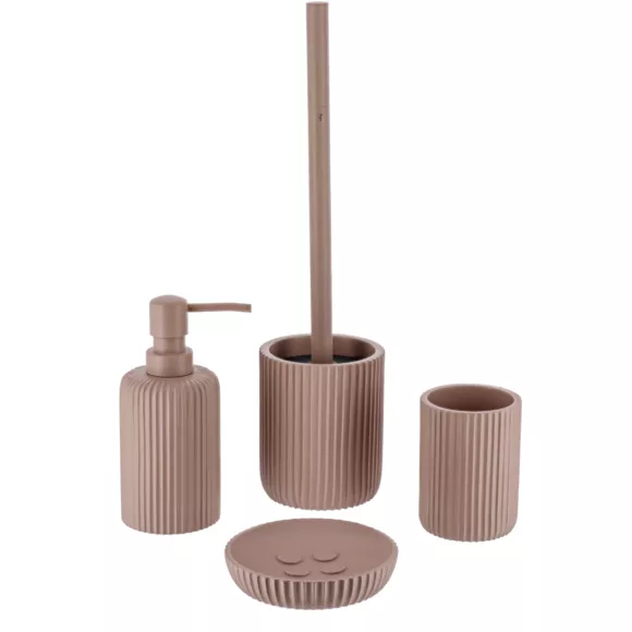 Eminza Brosse WC Timeless Strié Cappuccino
