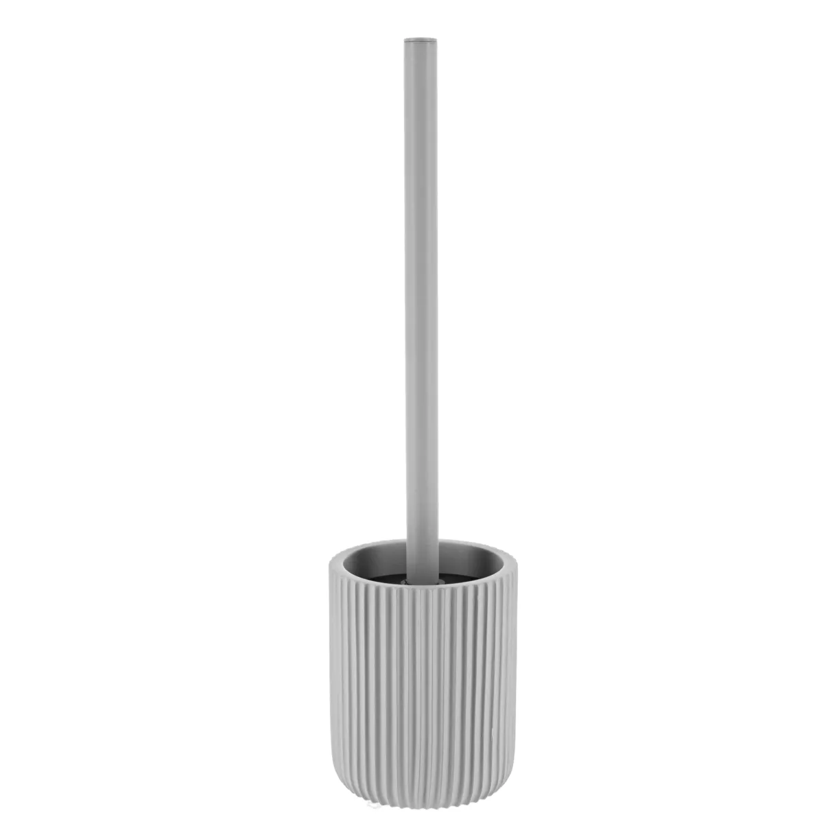 eminza Brosse WC Timeless Strié Gris clair