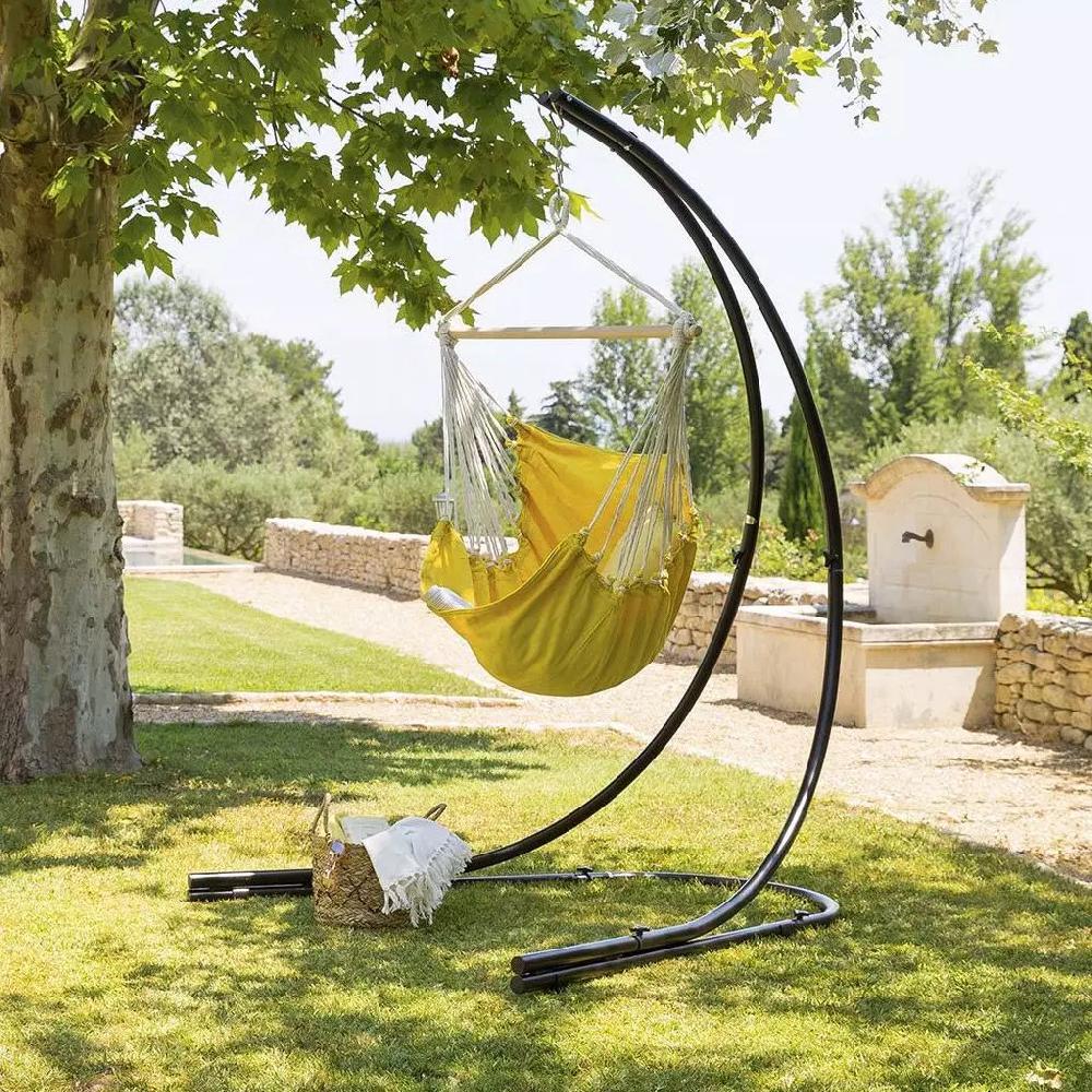 eminza Chaise Hamac à suspendre Cuenca Jaune Curry