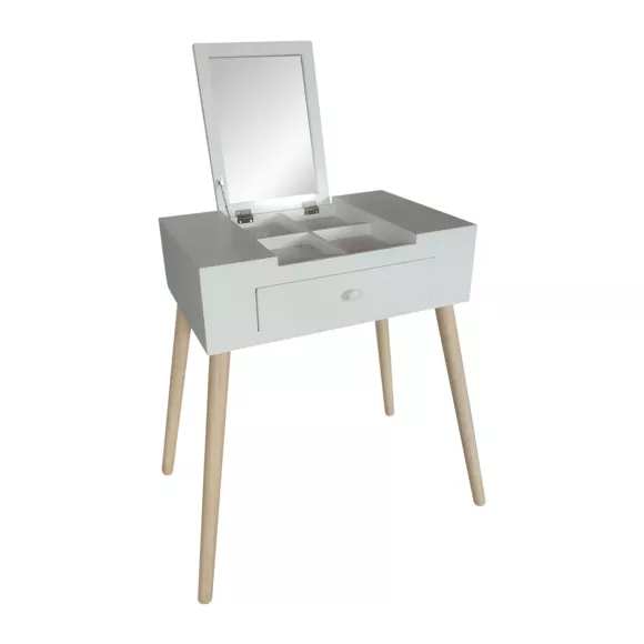Eminza Coiffeuse Enfant Bois (H110 Cm) Julia Blanche