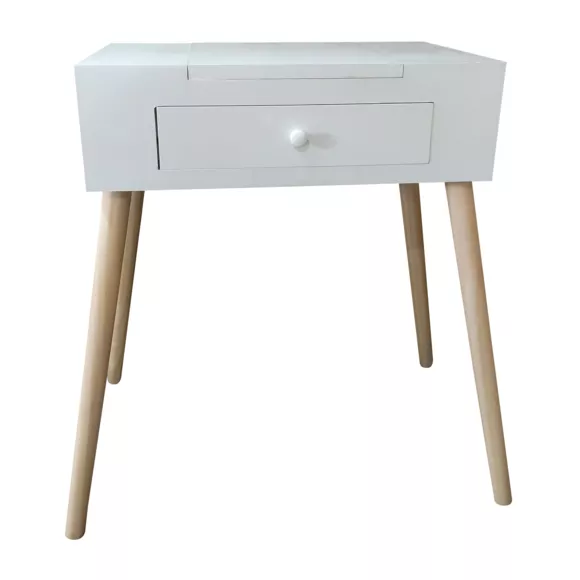 Eminza Coiffeuse Enfant Bois (H110 Cm) Julia Blanche
