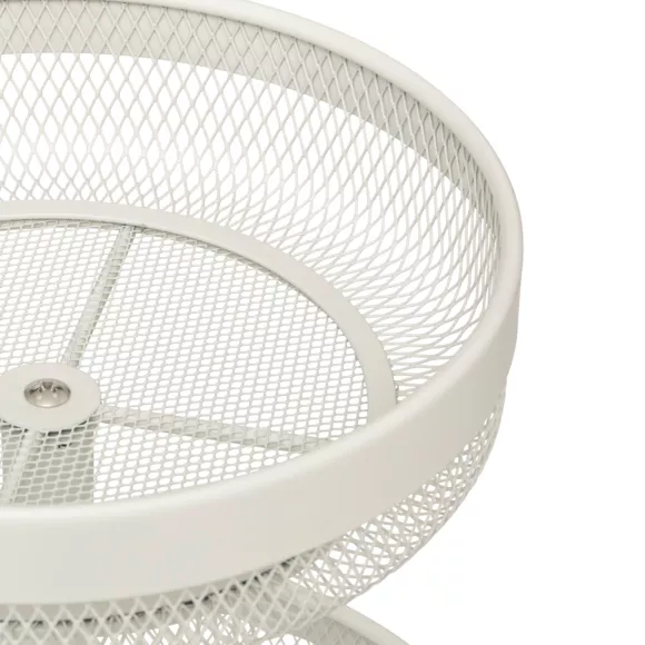 Eminza Corbeille à Fruits Métal (H31 Cm) Mayaj Beige