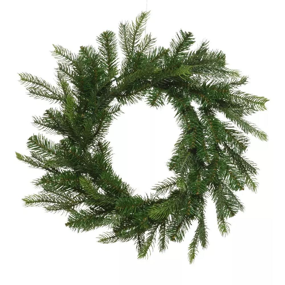 eminza Couronne de Noël (D50 cm) Sapin Glorious Vert