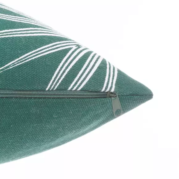 Eminza Coussin Carré (40 Cm) Feuilles Vert