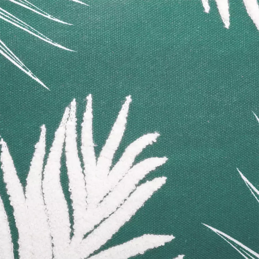 Eminza Coussin Carré (40 Cm) Feuilles Vert
