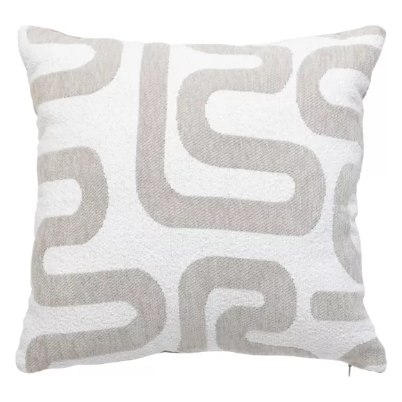 Eminza Coussin Carré (40 X 40 Cm) Safina Beige