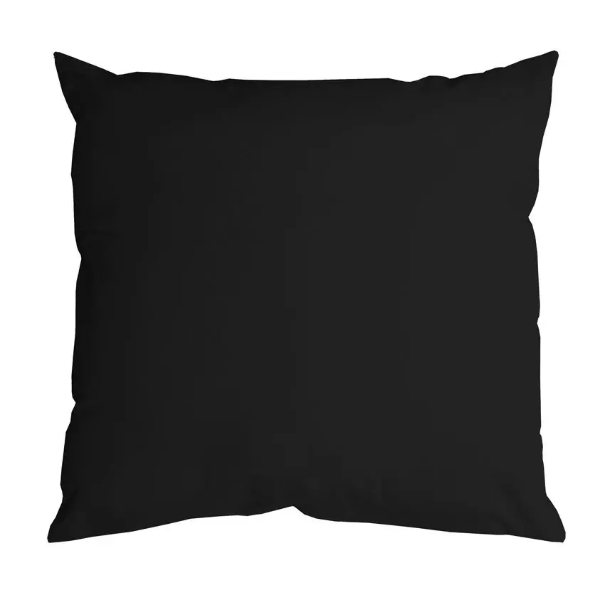 eminza Coussin carré (60 x 60 cm) Nelson Noir
