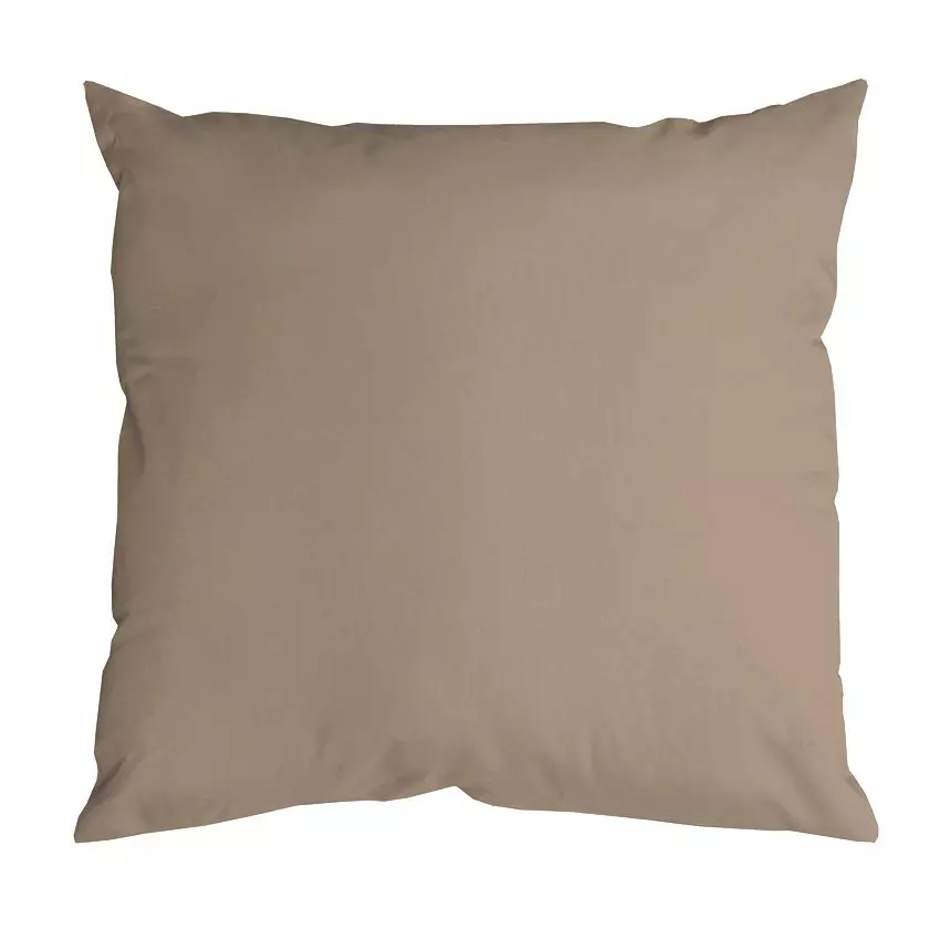 eminza Coussin carré (60 x 60 cm) Nelson Taupe