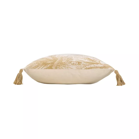 Eminza Coussin Carré Coton (45 X 45 Cm) Dune Ecru