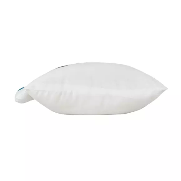 Eminza Coussin Carré Enfant Igloo Blanc
