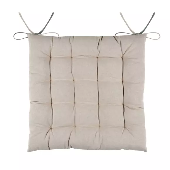 Eminza Coussin De Chaise Carré (40 X 40 Cm) Duo Vert