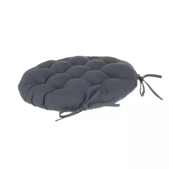 Eminza Coussin De Chaise Rond Datara Orage