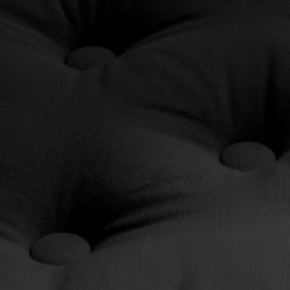 Eminza Coussin De Sol Coton (40 X 40 Cm) Pixel Noir
