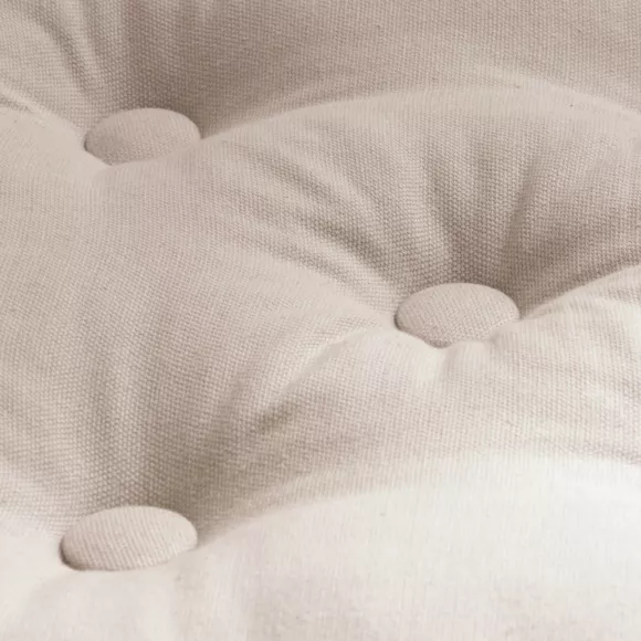 Eminza Coussin De Sol Coton (50 X 50 Cm) Pixel Beige