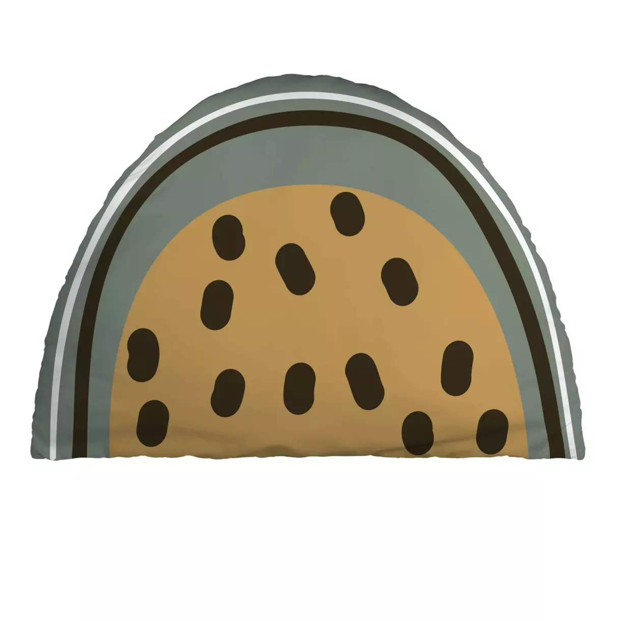 eminza Coussin enfant (50 cm) Farandole Multicolore