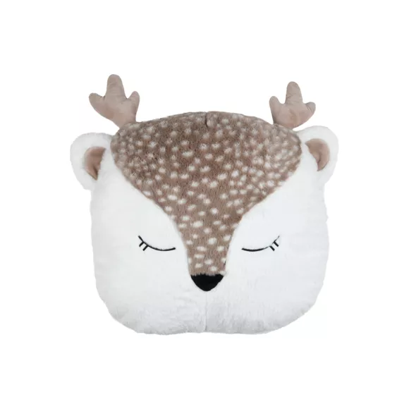 Eminza Coussin Enfant Carré (35 X 35 Cm) Gabin Blanc