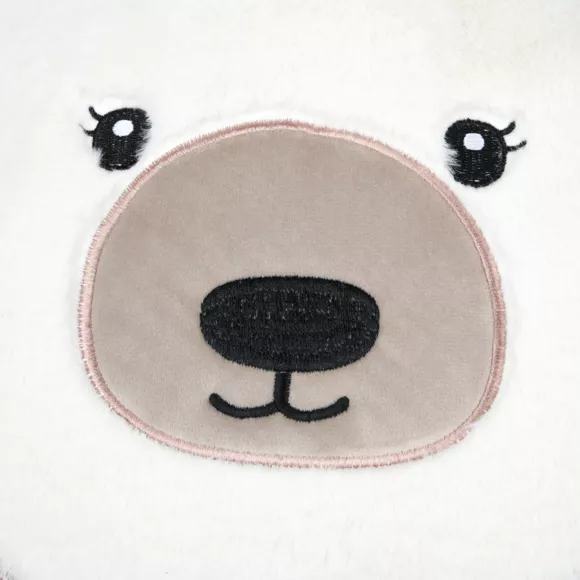 Eminza Coussin Enfant Rond (40 Cm) Choubidou Rose