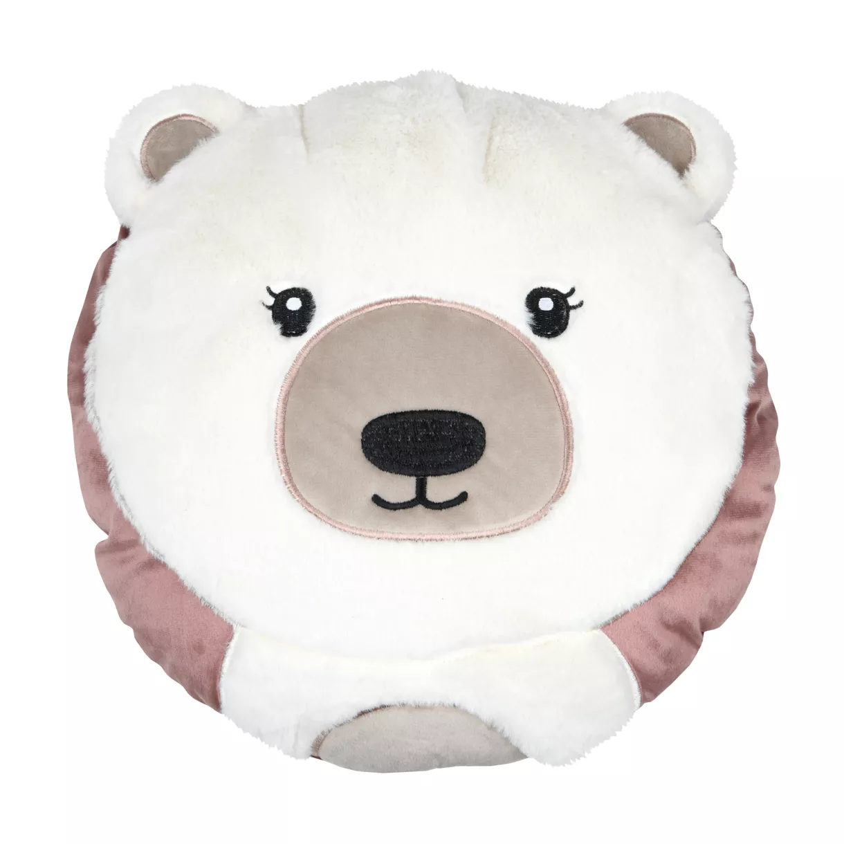 eminza Coussin enfant rond (40 cm) Choubidou Rose