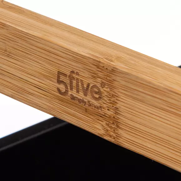 Eminza Desserte De Cuisine 3 Niveaux (H80 Cm) Noir