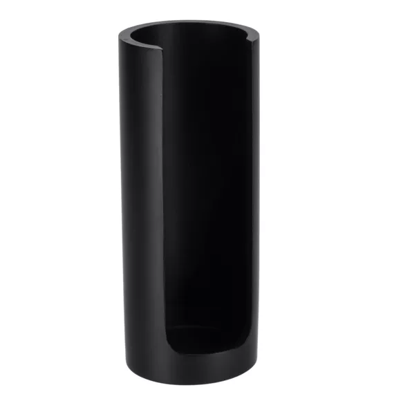 Eminza Distributeur à Cotons (H17 Cm) Japandi Noir