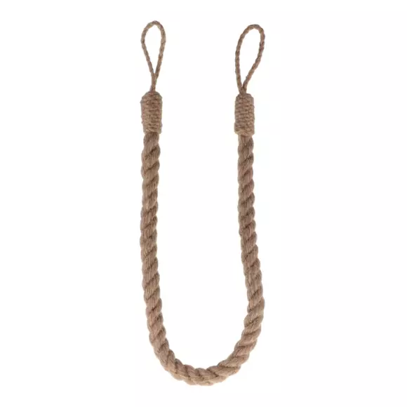 Eminza Embrasse Rideau Jute Clovis Beige