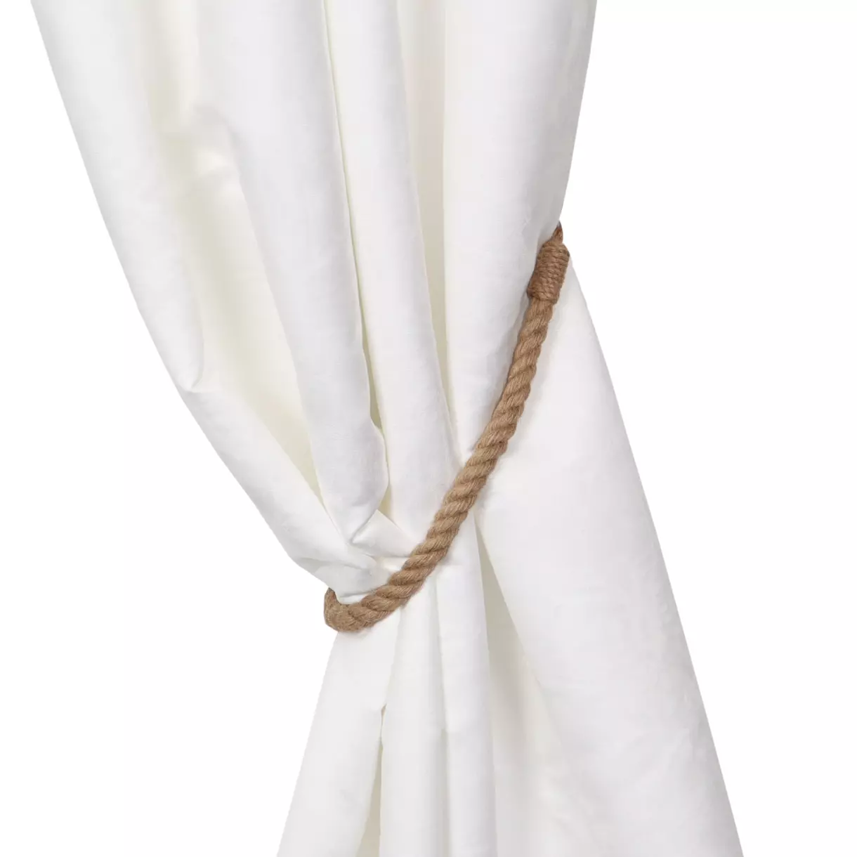 eminza Embrasse rideau jute Clovis Beige