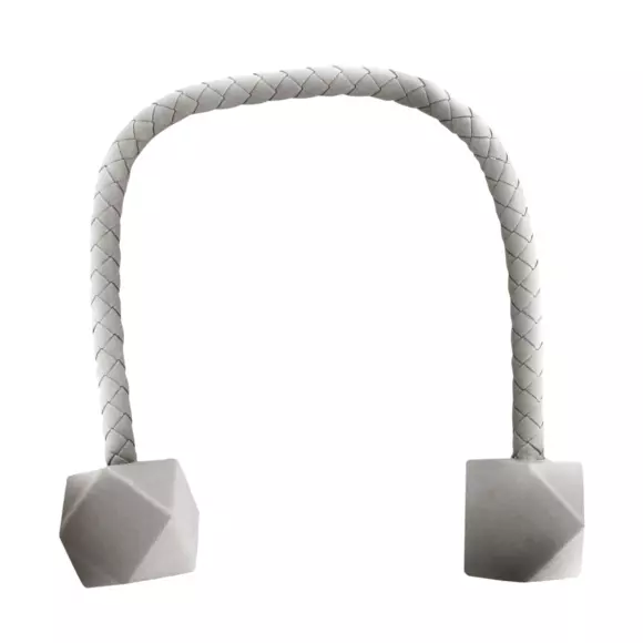 Eminza Embrasse Rideau Twist Argent